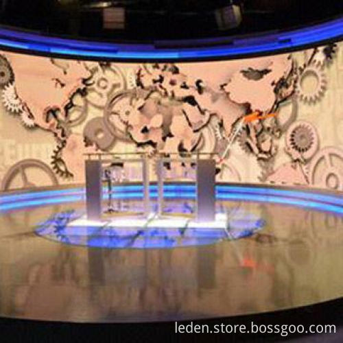 Ultra-High-Definition LED Display, Formal and Rigorous Style